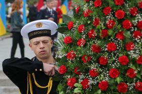The celebration of Victory Day in Odessa