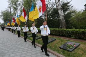 The celebration of Victory Day in Odessa