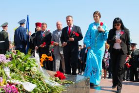 The celebration of Victory Day in Chernihiv