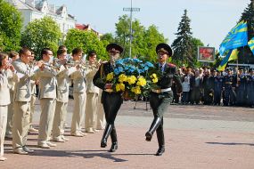 The celebration of Victory Day in Chernihiv
