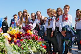 The celebration of Victory Day in Chernihiv