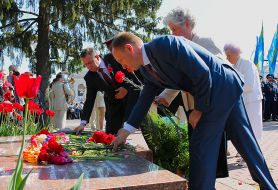 The celebration of Victory Day in Chernihiv
