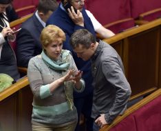 Natalia Novak and Igor Lutsenko