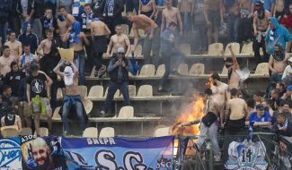 Fans of FC "Dnepr" (Dnepropetrovsk)