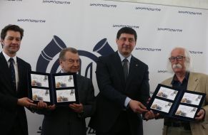 Yevhen Nyshchuk, Igor Tkachuk and Ivan Marchuk