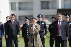 Хатія Деканоїдзе та Арсен Аваков 