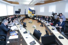 Dimitris Avramopoulos and Arsen Avakov