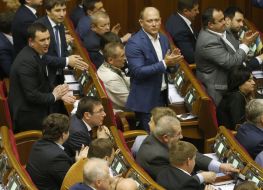 Yuriy Lutsenko  and Petro Poroshenko