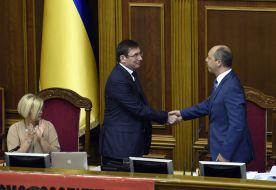 Irina Gerashchenko, Andrew Paruby and Yuriy Lutsenko