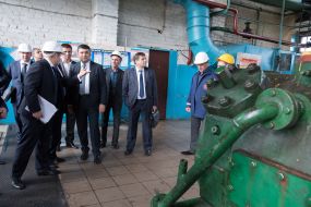 Vladimir Groisman during his working trip