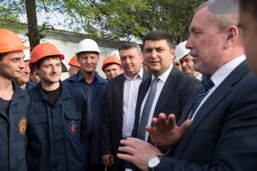 Vladimir Groisman during his working trip