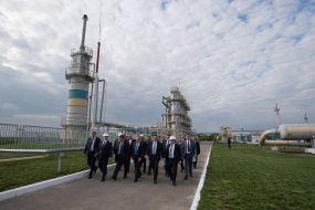 Vladimir Groisman during his working trip