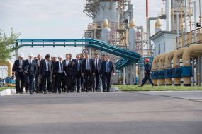 Vladimir Groisman during his working trip