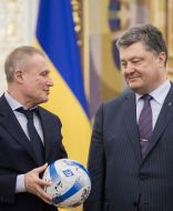 Petr Poroshenko and Grigoriy Surkis