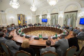 Petr Poroshenko met with the staff of FC "Dynamo" (Kiev) 1986