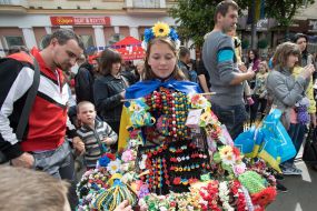 Europe Day celebrating in Vinnytsia