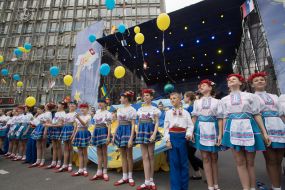 Europe Day celebrating in Vinnytsia