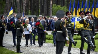 Віталій Кличко, Ірина Геращенко, Петро Порошенко та Степан Кубів