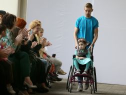 Fashion show for children with special needs
