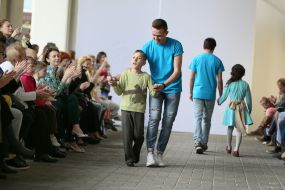 Fashion show for children with special needs