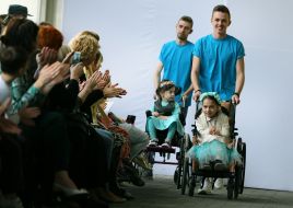 Fashion show for children with special needs