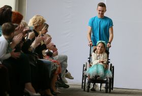 Fashion show for children with special needs