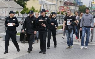 Flashmob against illegal parking