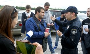 Flashmob against illegal parking