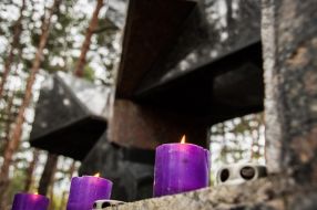 Memorial to victims of repression in the Poltava region