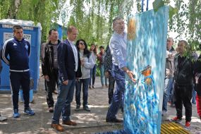 Vitali Klitschko in Hydropark