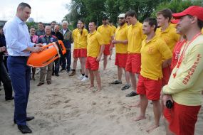 Vitali Klitschko in Hydropark