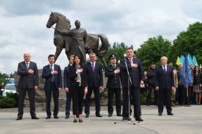 Patrol police took the oath in Krivoy Rog