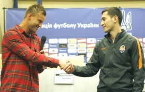 Andriy Yarmolenko and Taras Stepanenko