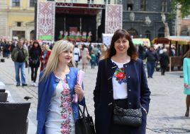 Day of vysyvanka in Lvov