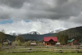 View of the mountain Goverla