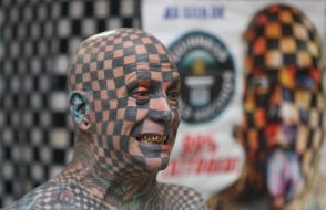 Matt Gone during Festival of tattoo «Tattoo Collection» in Kiev on May, 20