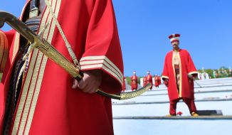 Events in memory of the Turkish soldiers who died in World War I