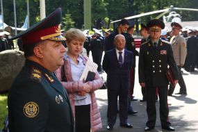 Stepan Poltorak, Gennady Vorobyev and Vasily Telelim