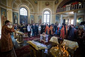 Memorial service for Taras Shevchenko