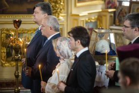 Memorial service for Taras Shevchenko