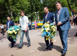 Alexander Sych, Ruslan and Oleg Tyahnybok Martsinko