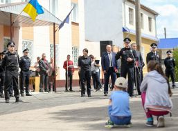 Arsen Avakov and Khatiya Dekanoydze