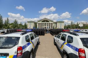 Patrol police took the oath in Severodonetsk