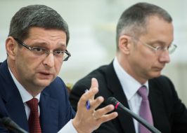 Vitaly Kovalchuk and Borys Lozhkin