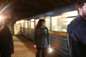 Недостроенная станция метро "Львовская брама" в Киеве