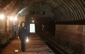 Недостроенная станция метро "Львовская брама" в Киеве