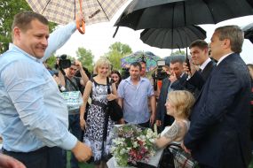 Свадебная церемония Яны Зинкевич и Маскима Кораблева