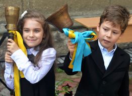 Celebrations of last bell