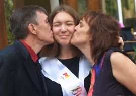 Celebrations of last bell