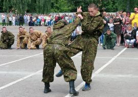 Release of students of the Cadet Corps